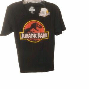 Jurassic Park - Black Shirt - SMALL- Cotton Blend - Jurassic World